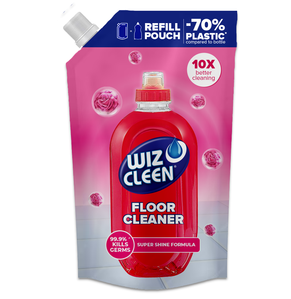 Floor Cleaner Rose 1L Refill Pouch