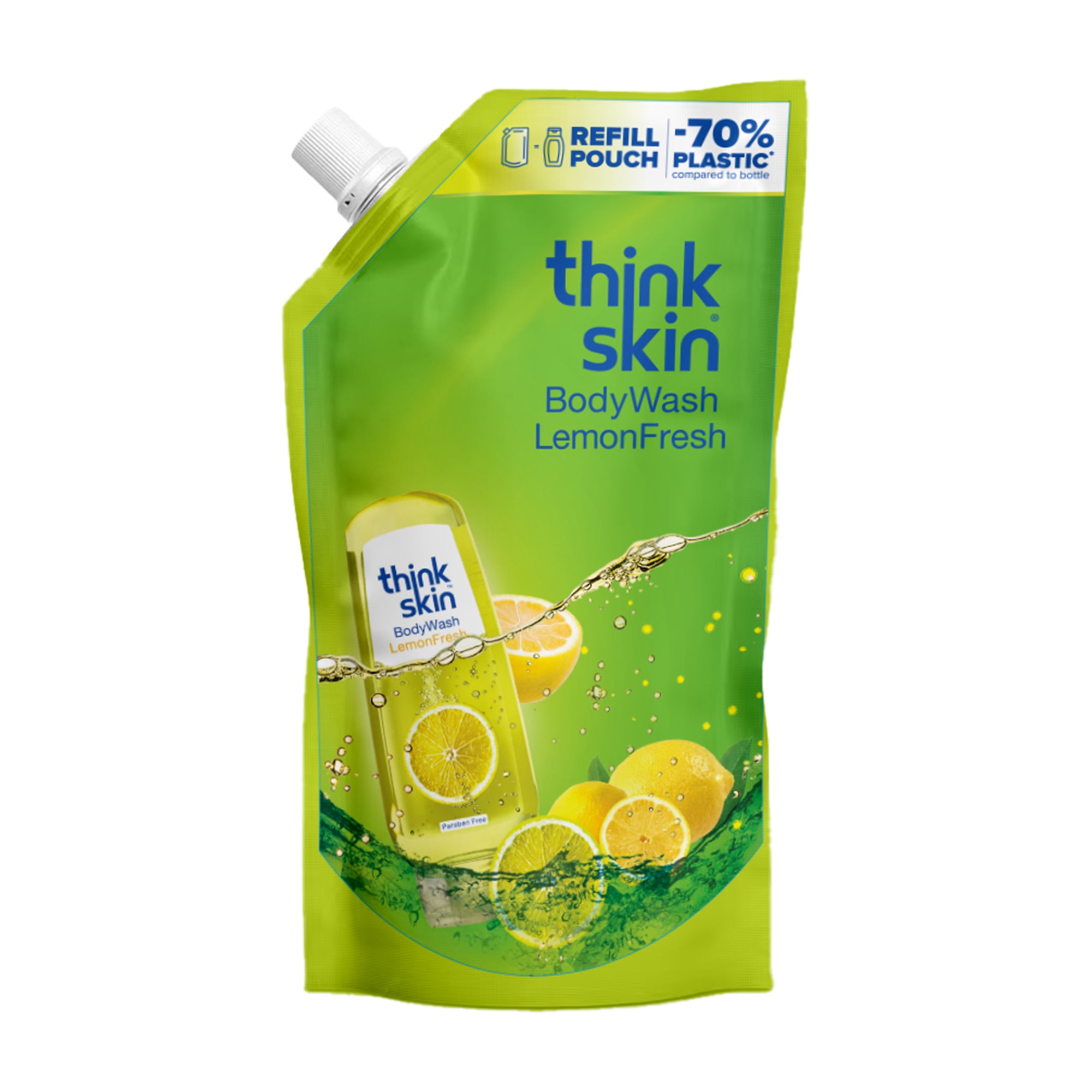 Body Wash Lemon Fresh 1L Refill Pouch