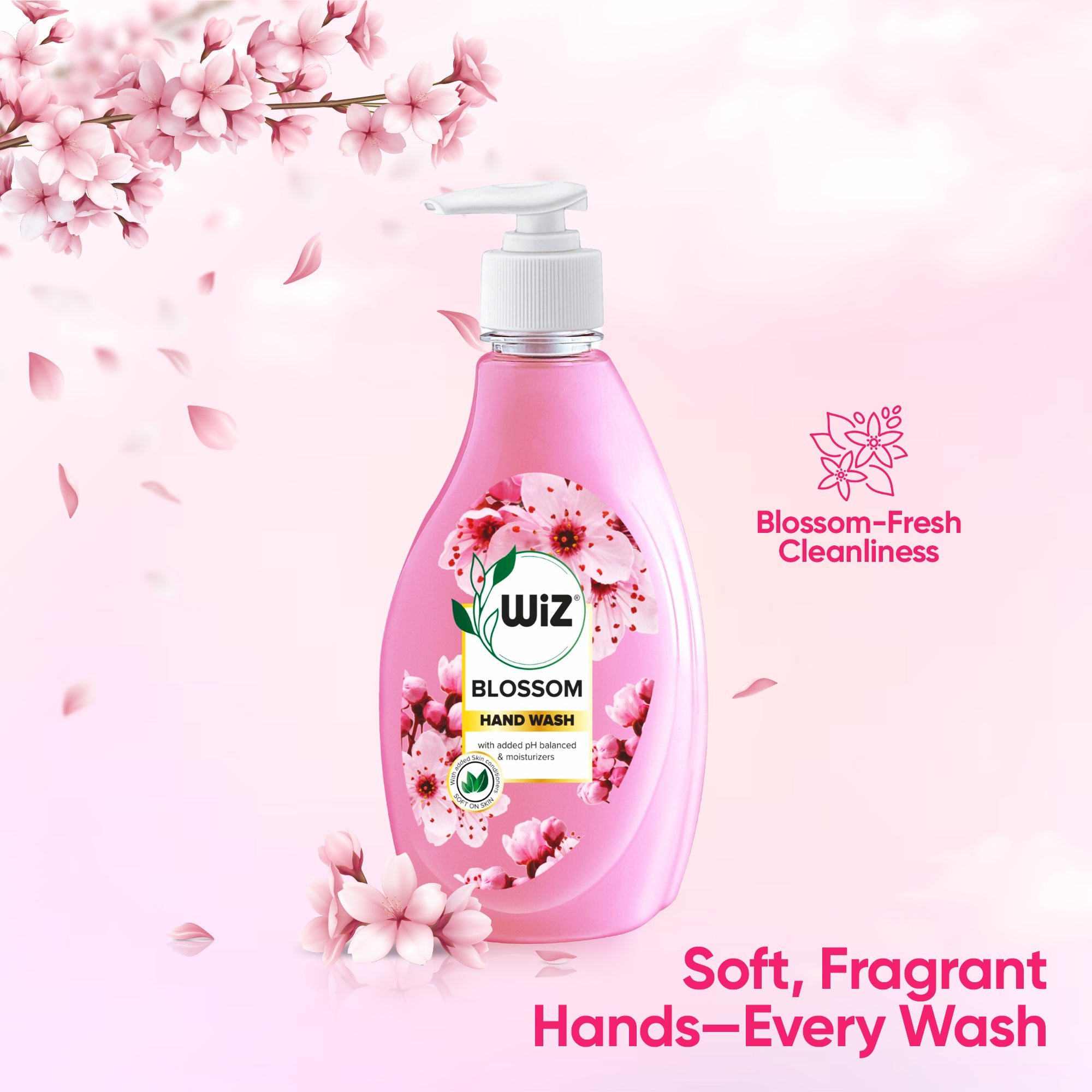 Hand Wash Blossom 450ml Dispenser Bottle