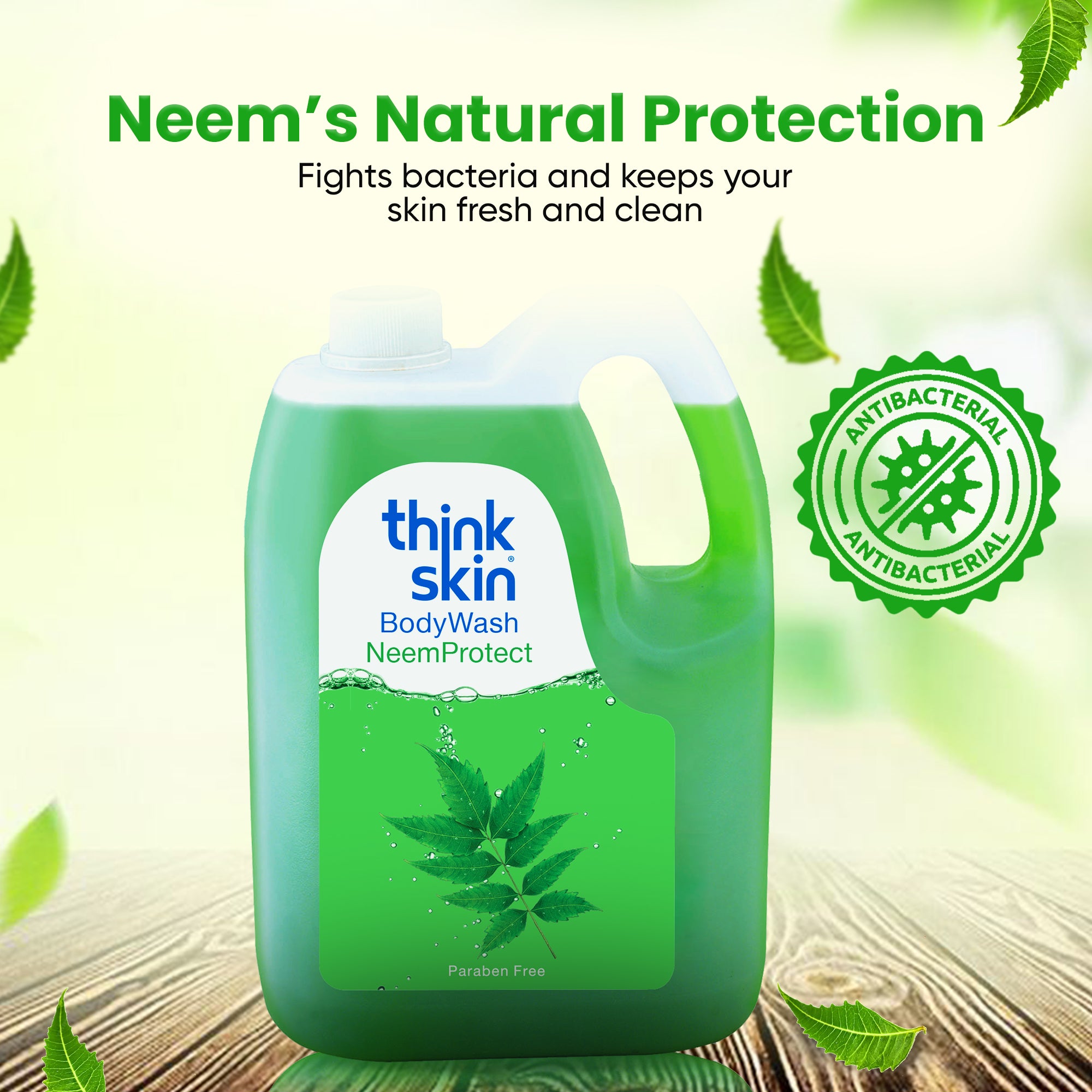 Body Wash Neem Protect 5 Litre Refill Can