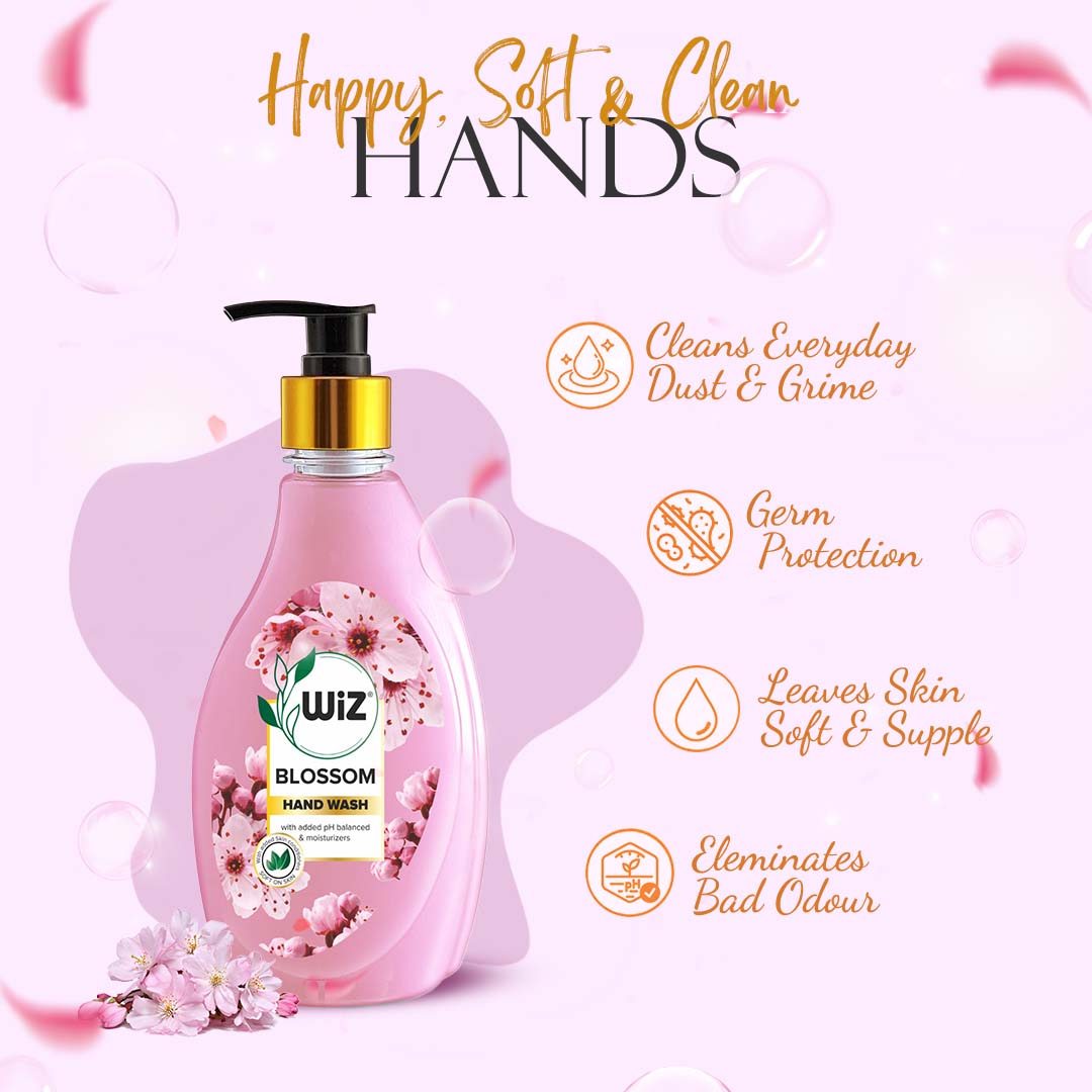 Hand Wash Blossom 450ml Dispenser Bottle