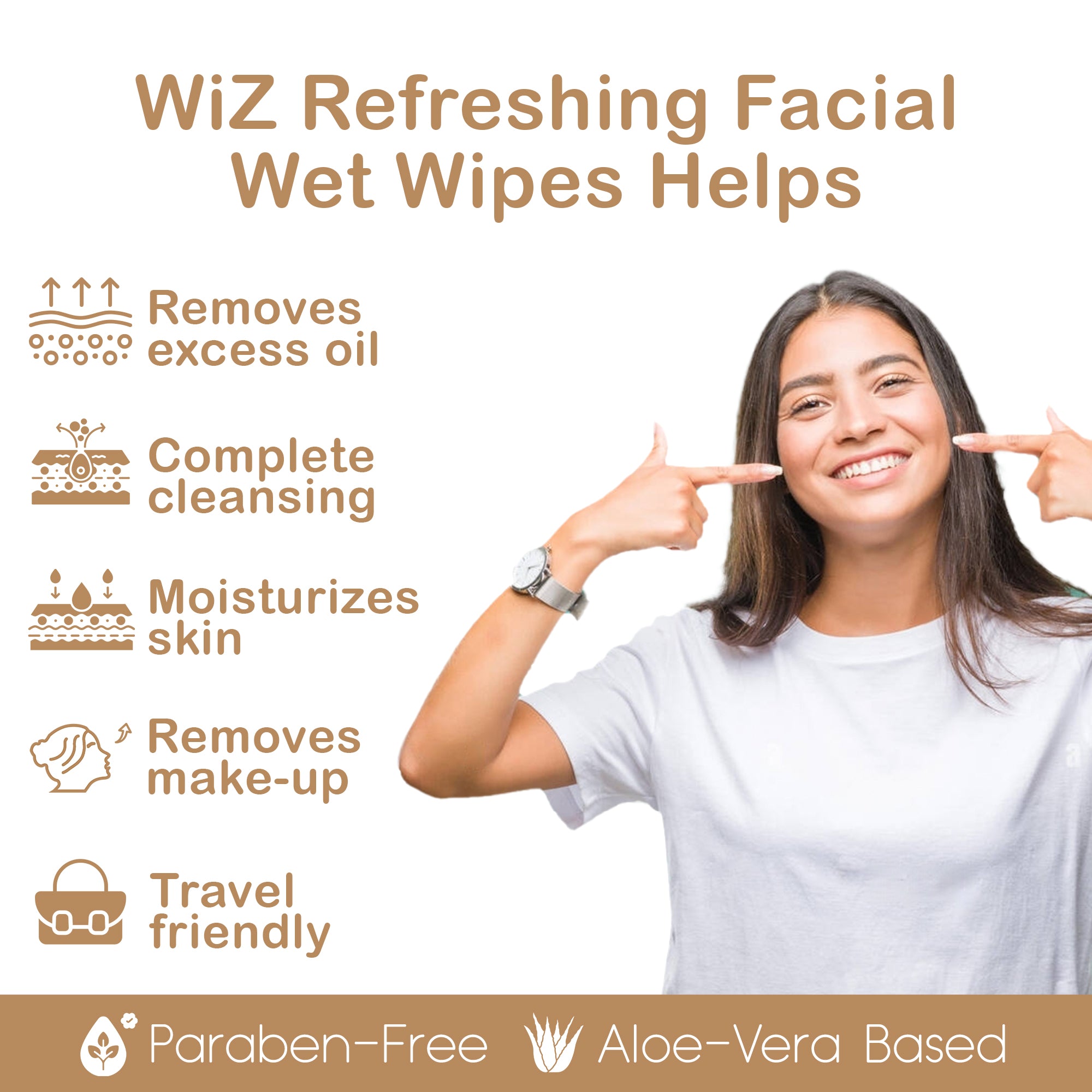 Charcoal Facial Wet Wipes 25 Pulls