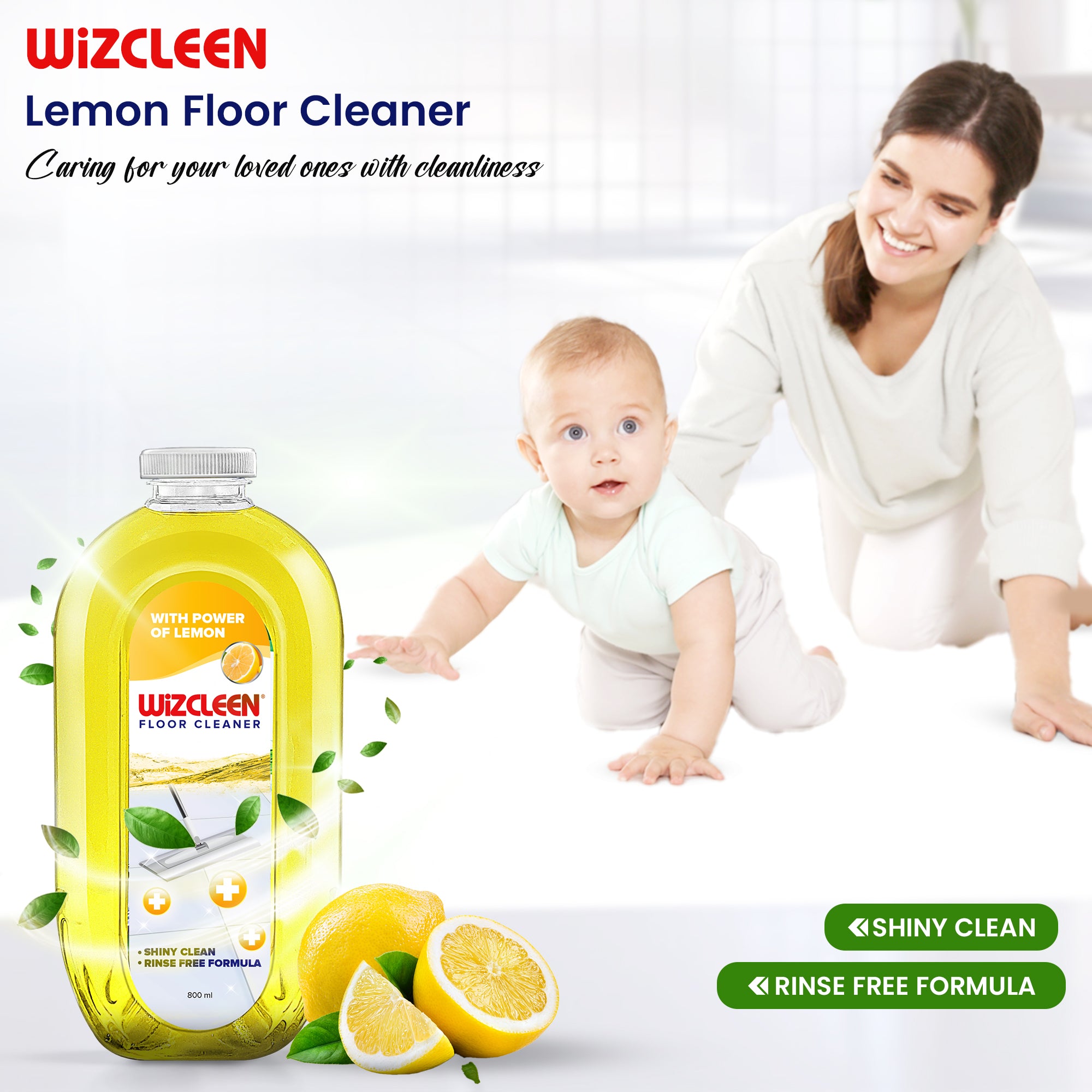 Floor Cleaner Lemon 5 Litre Refill Can