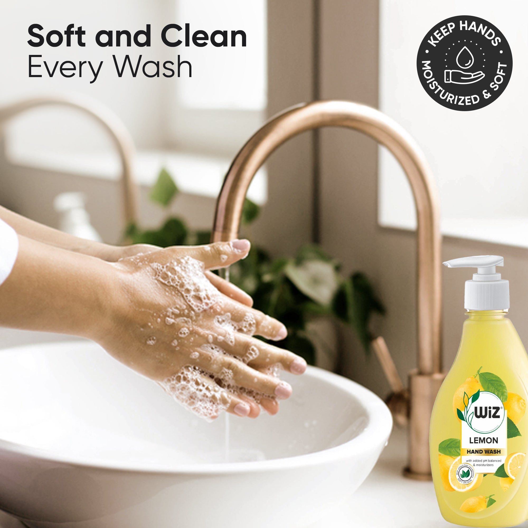 Hand Wash Lemon 1L Refill Pouch