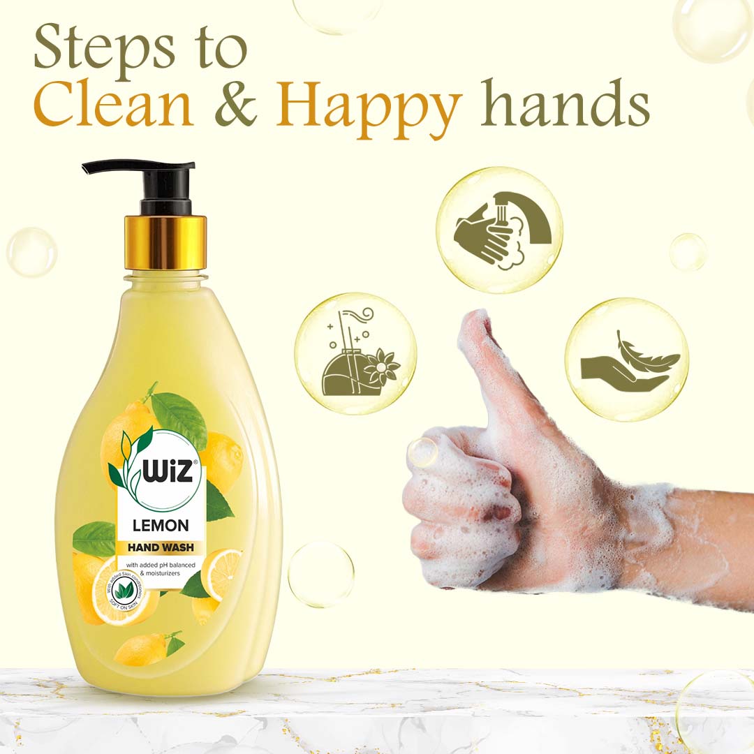 Hand Wash Lemon 450ml Dispenser Bottle