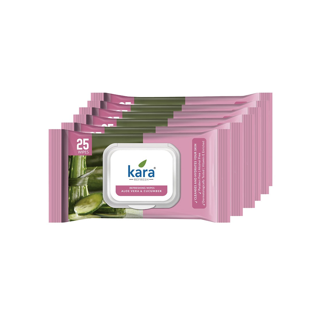 Aloe Vera & Cucumber Facial Wet Wipes 10 Pulls