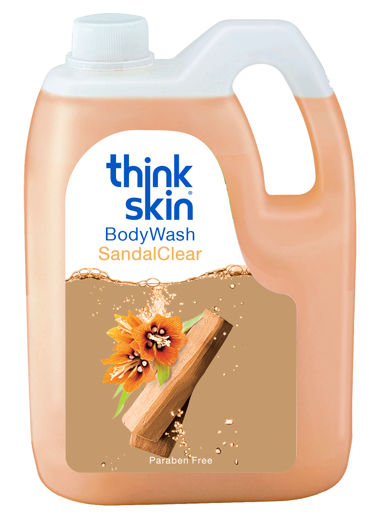 Body Wash Sandal Clear 5 Litre Refill Can