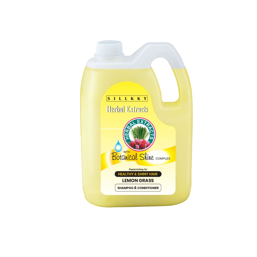 Herbal Extracts Lemon Grass Shampoo 5 Litre Refill Can