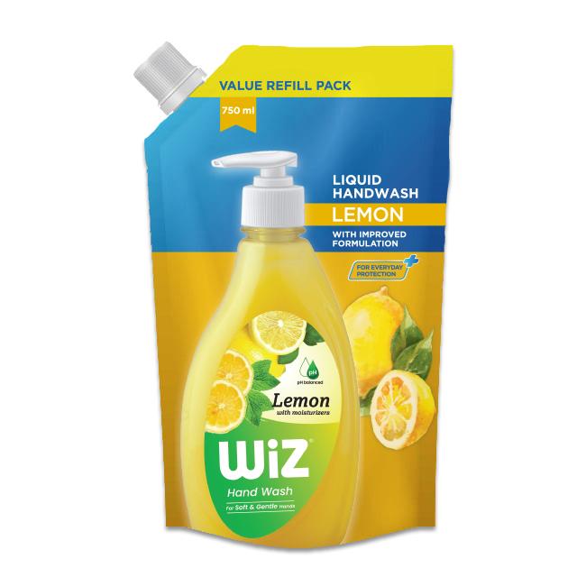 Hand Wash Lemon 750ml Refill Pouch