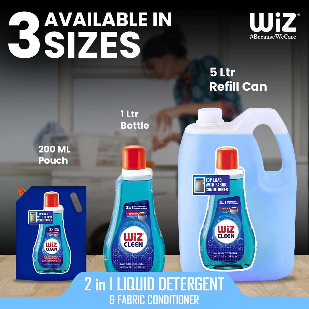 Laundry Detergent With Fabric Conditioner Top Load 5L Refill Can